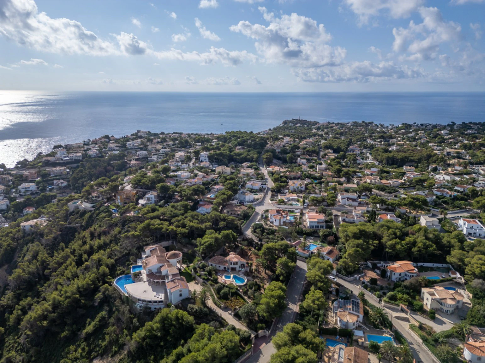 4653 - Villa with fantastic views of the sea and the island of Portichol in Jávea