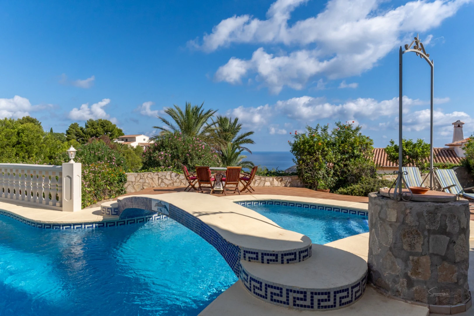 4653 - Villa with fantastic views of the sea and the island of Portichol in Jávea