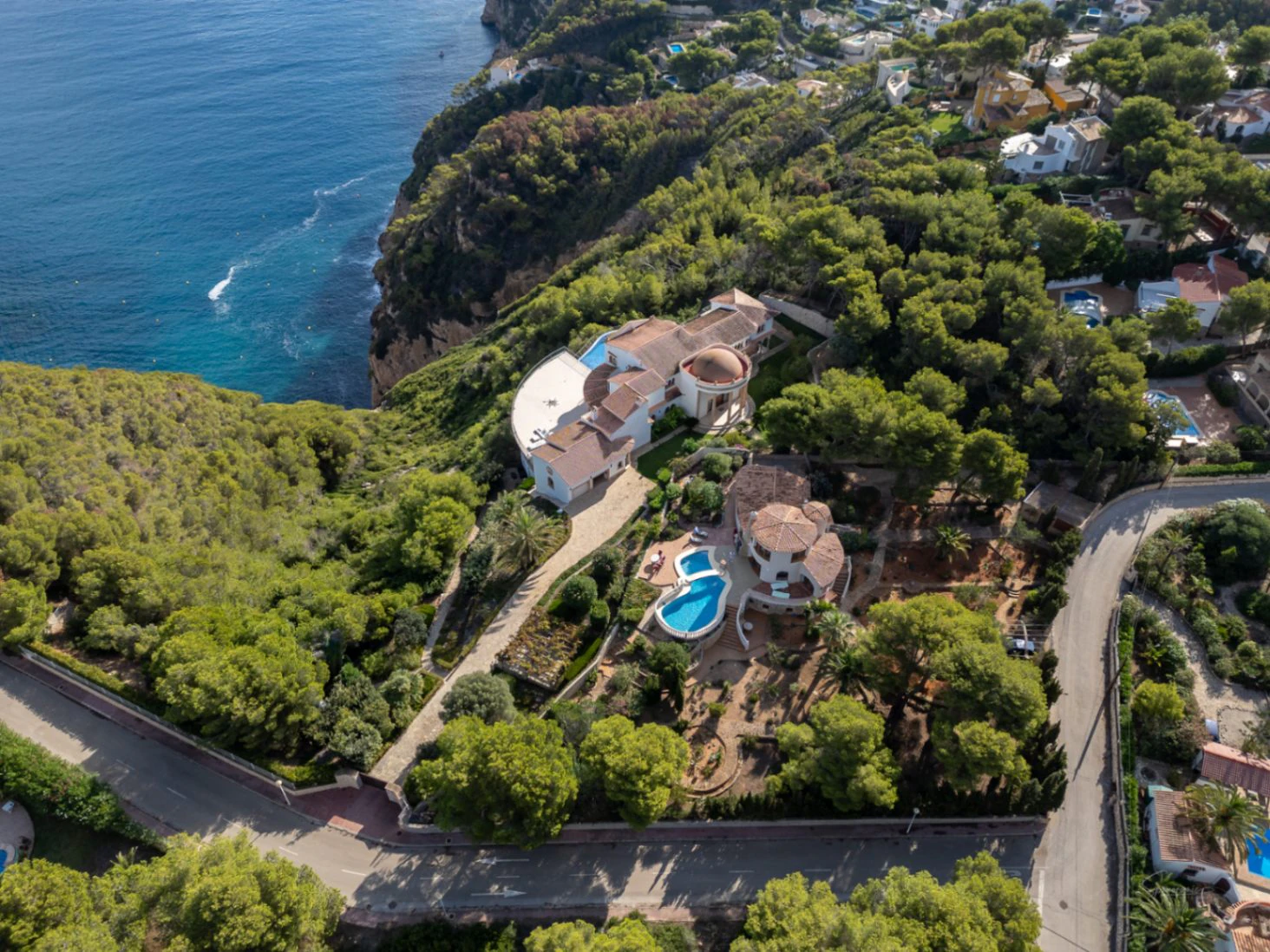 4653 - Villa with fantastic views of the sea and the island of Portichol in Jávea