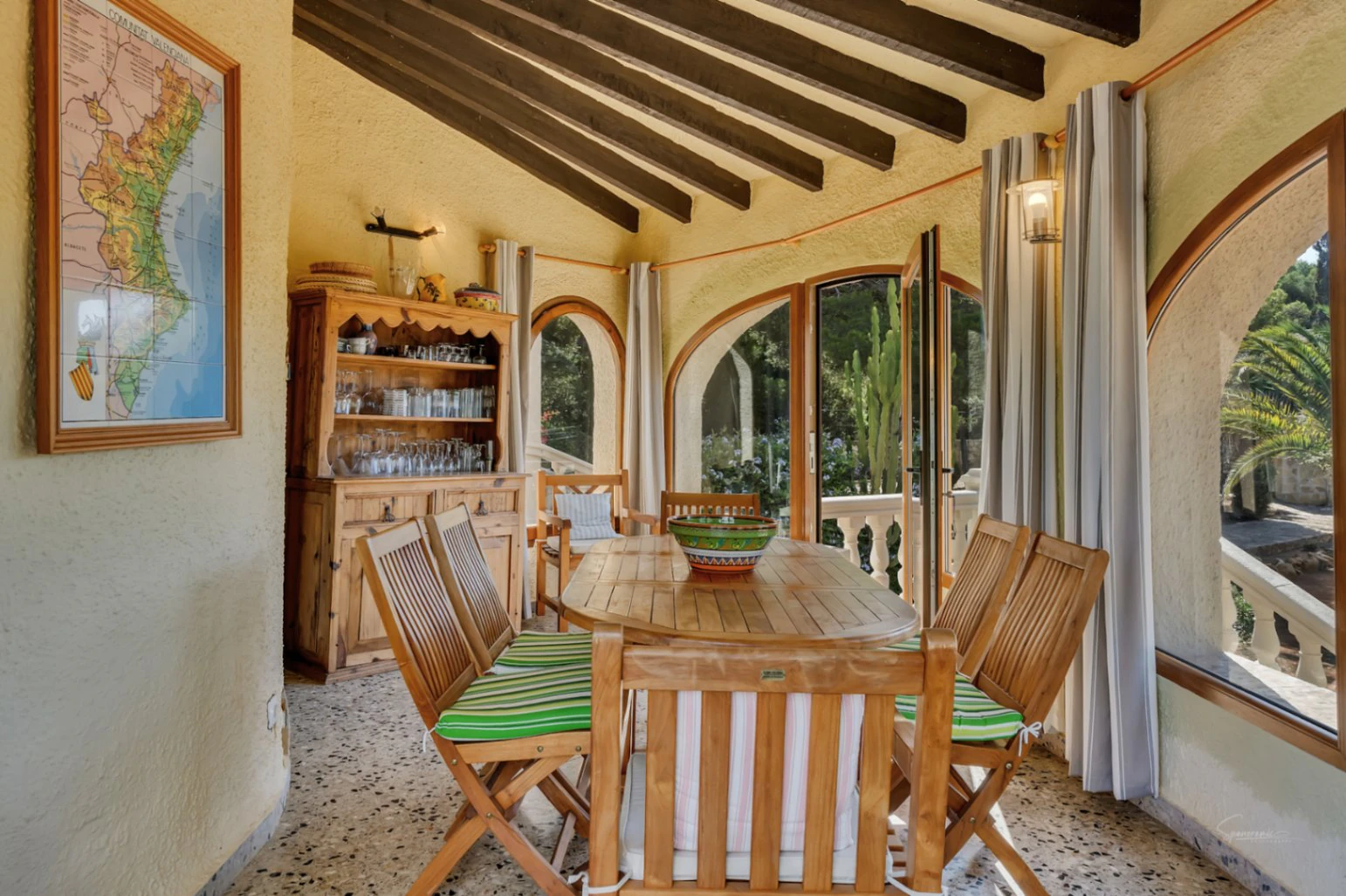 4653 - Villa with fantastic views of the sea and the island of Portichol in Jávea