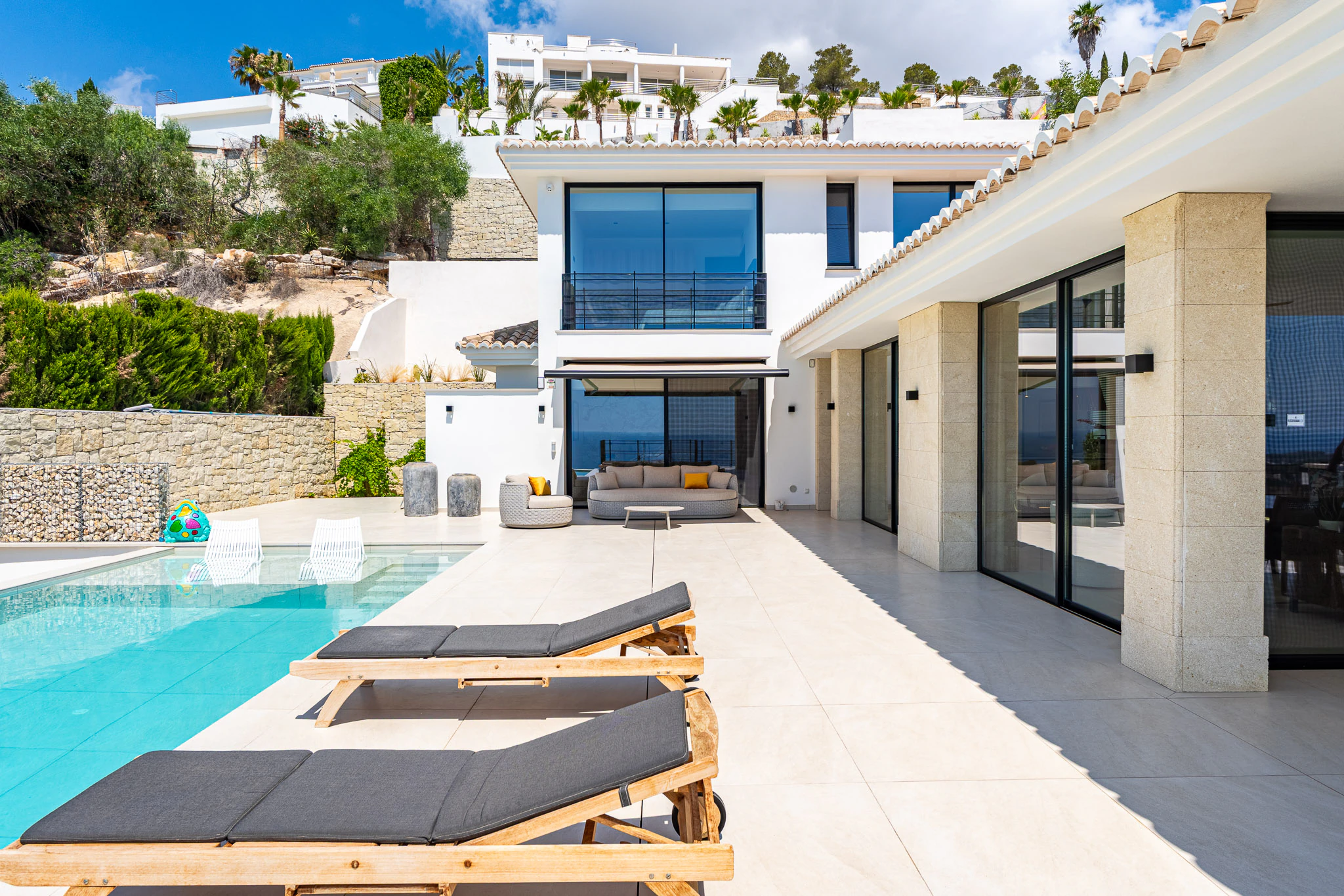 CRCB12849 - Villa moderna mediterránea de ensueño con vistas al mar en venta en Benissa