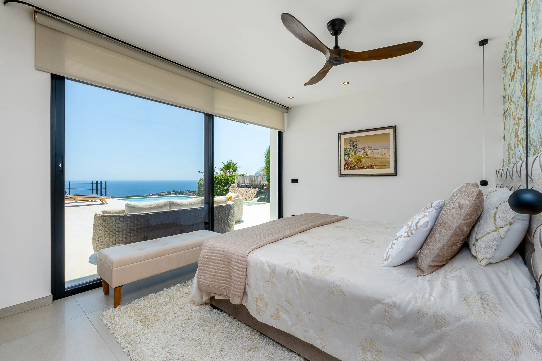 CRCB12849 - Villa moderna mediterránea de ensueño con vistas al mar en venta en Benissa