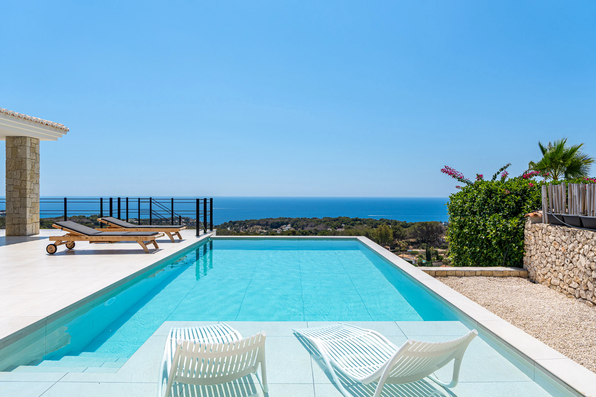 CRCB12849 - Villa moderna mediterránea de ensueño con vistas al mar en venta en Benissa