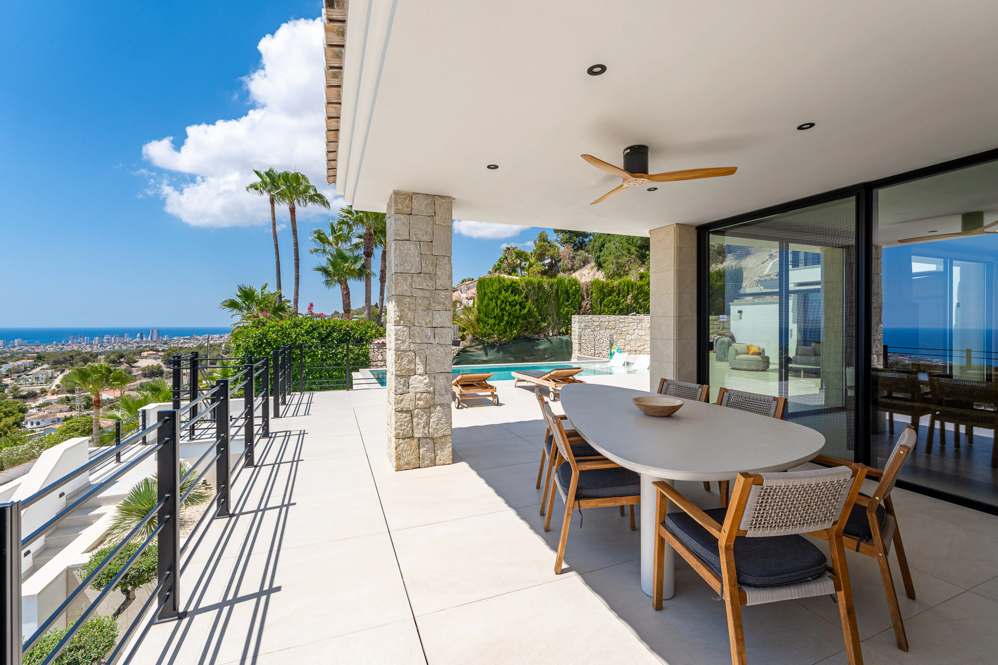 CRCB12849 - Villa moderna mediterránea de ensueño con vistas al mar en venta en Benissa