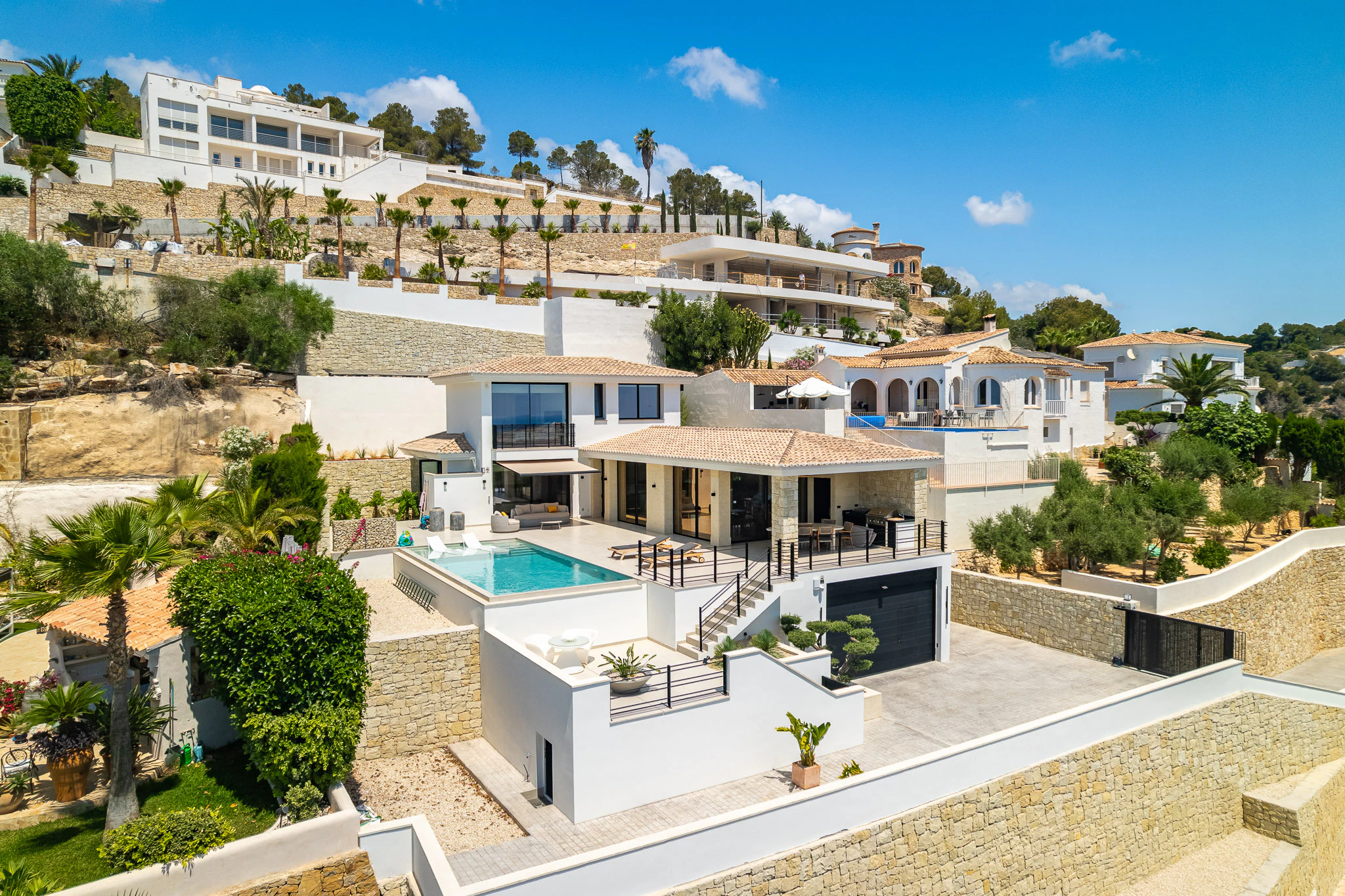 CRCB12849 - Villa moderna mediterránea de ensueño con vistas al mar en venta en Benissa