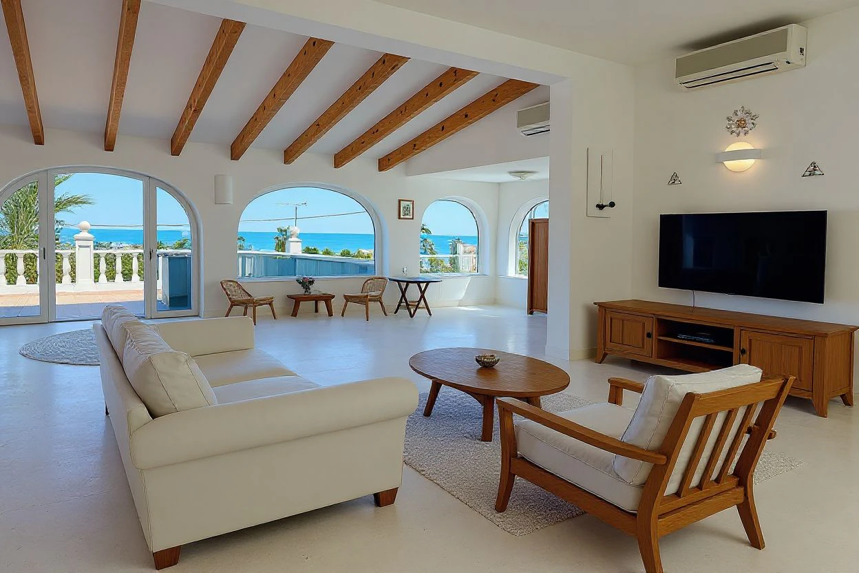 CRLN525524 - Villa con apartamento de invitados y vistas al mar en Dénia