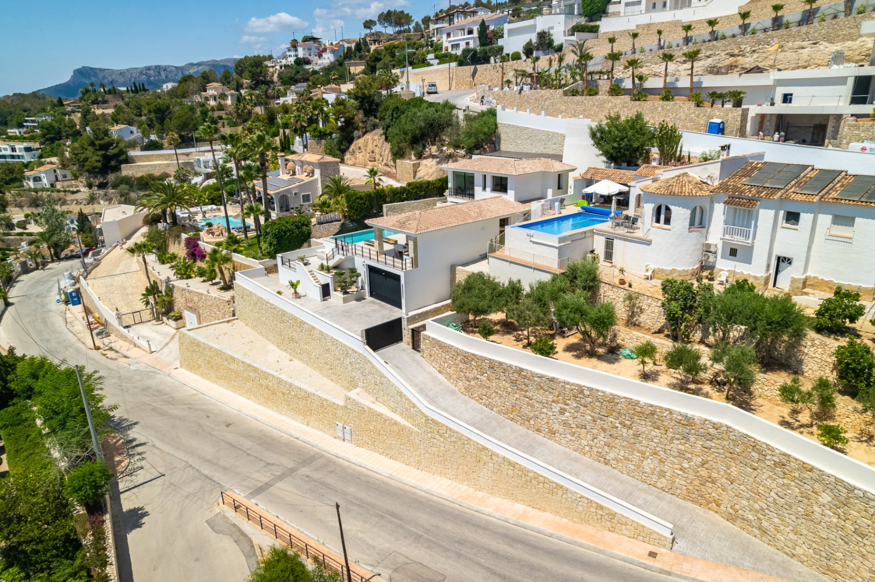 CRCB12849 - Villa moderna mediterránea de ensueño con vistas al mar en venta en Benissa