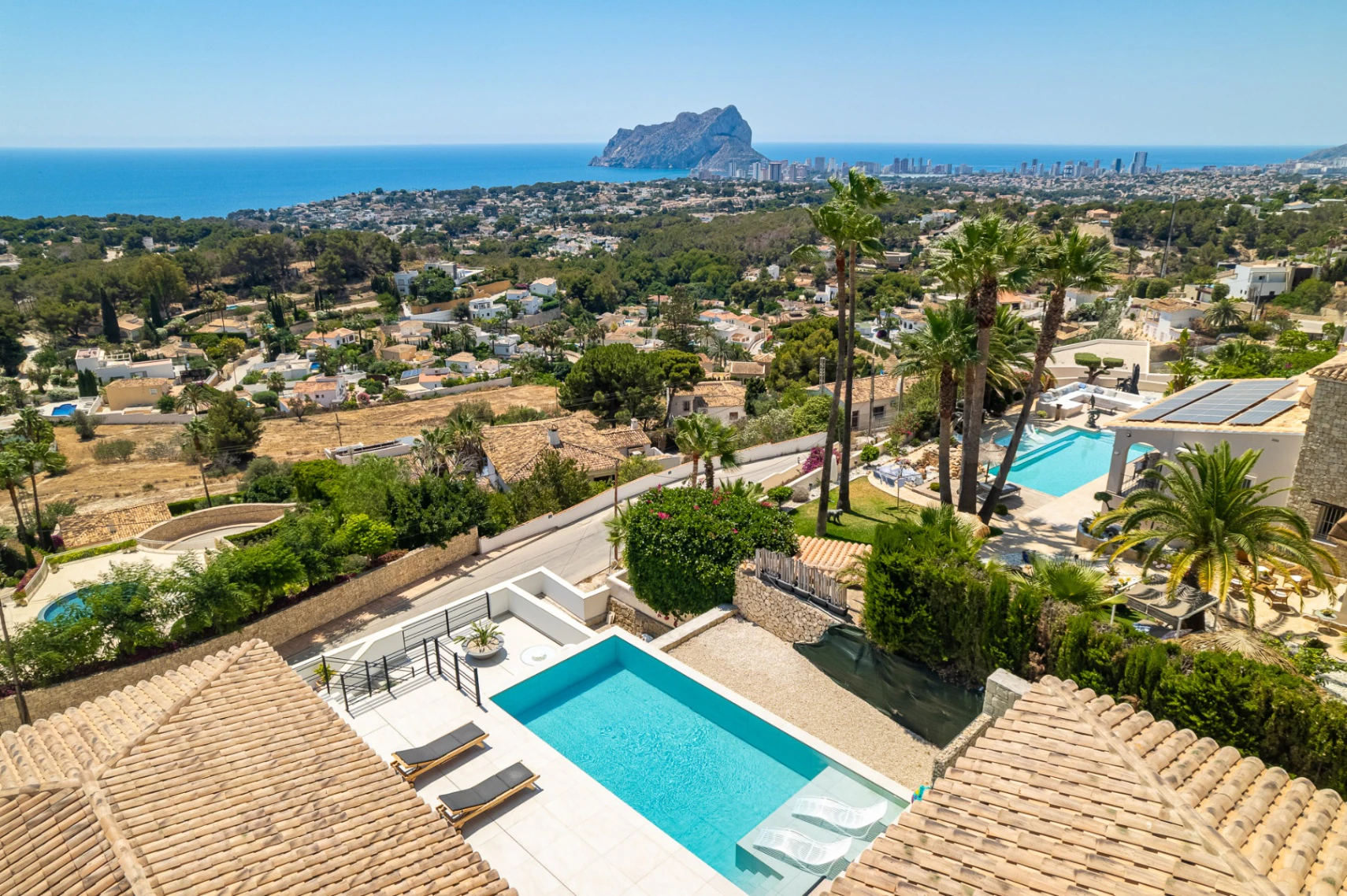 CRCB12849 - Villa moderna mediterránea de ensueño con vistas al mar en venta en Benissa