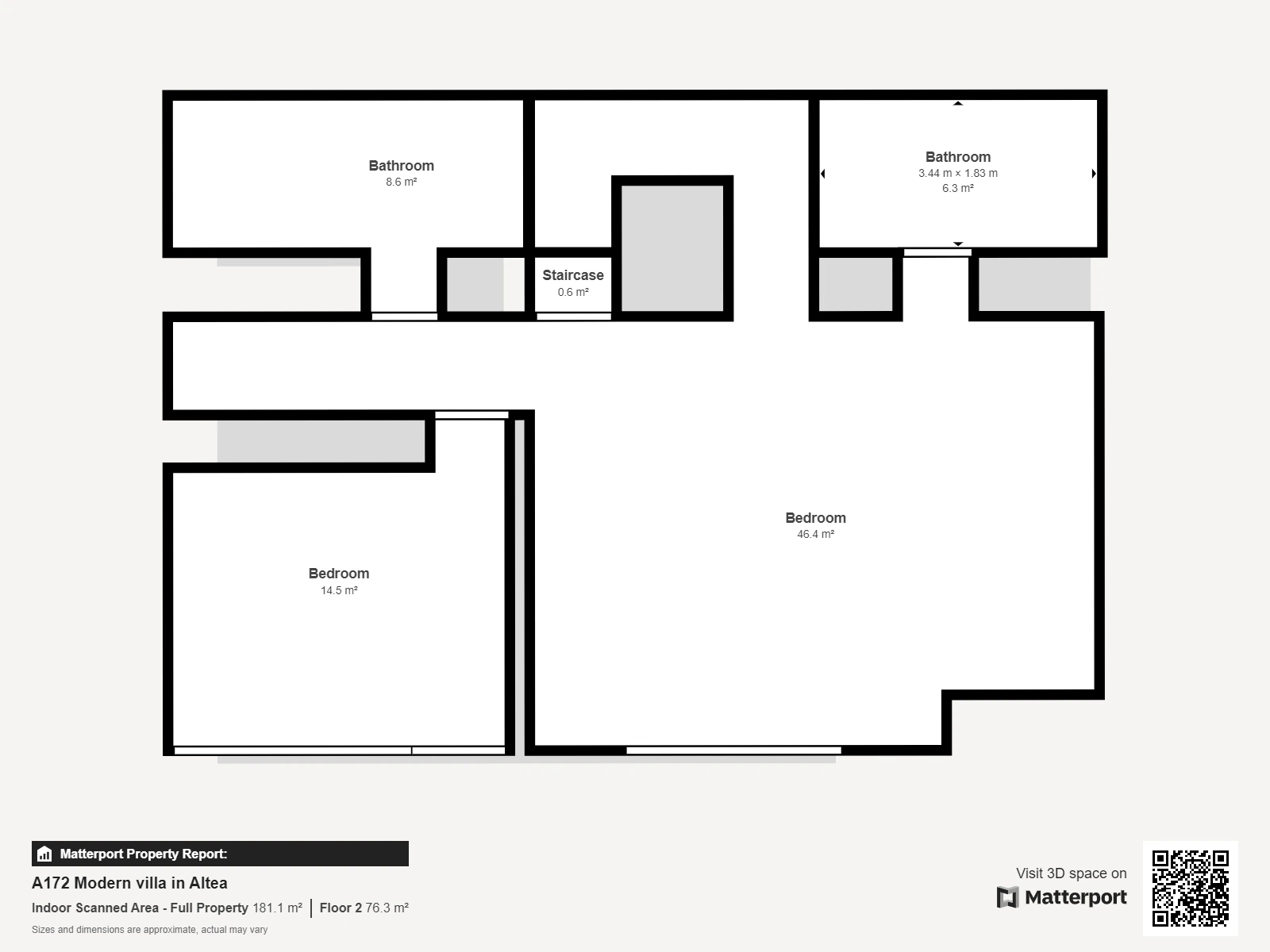 CRCB84648 - Villa moderna con vistas al mar en venta en Altea