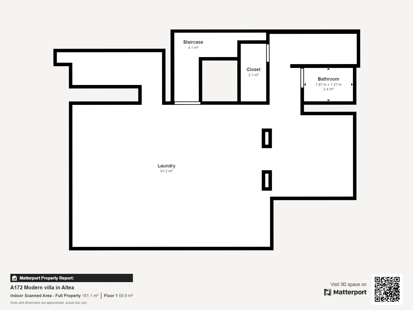 CRCB84648 - Villa moderna con vistas al mar en venta en Altea