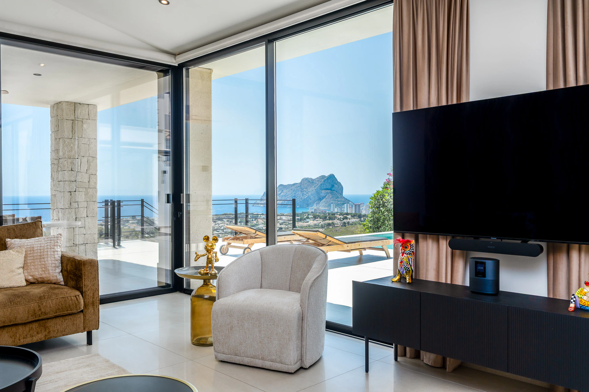 CRCB12849 - Villa moderna mediterránea de ensueño con vistas al mar en venta en Benissa