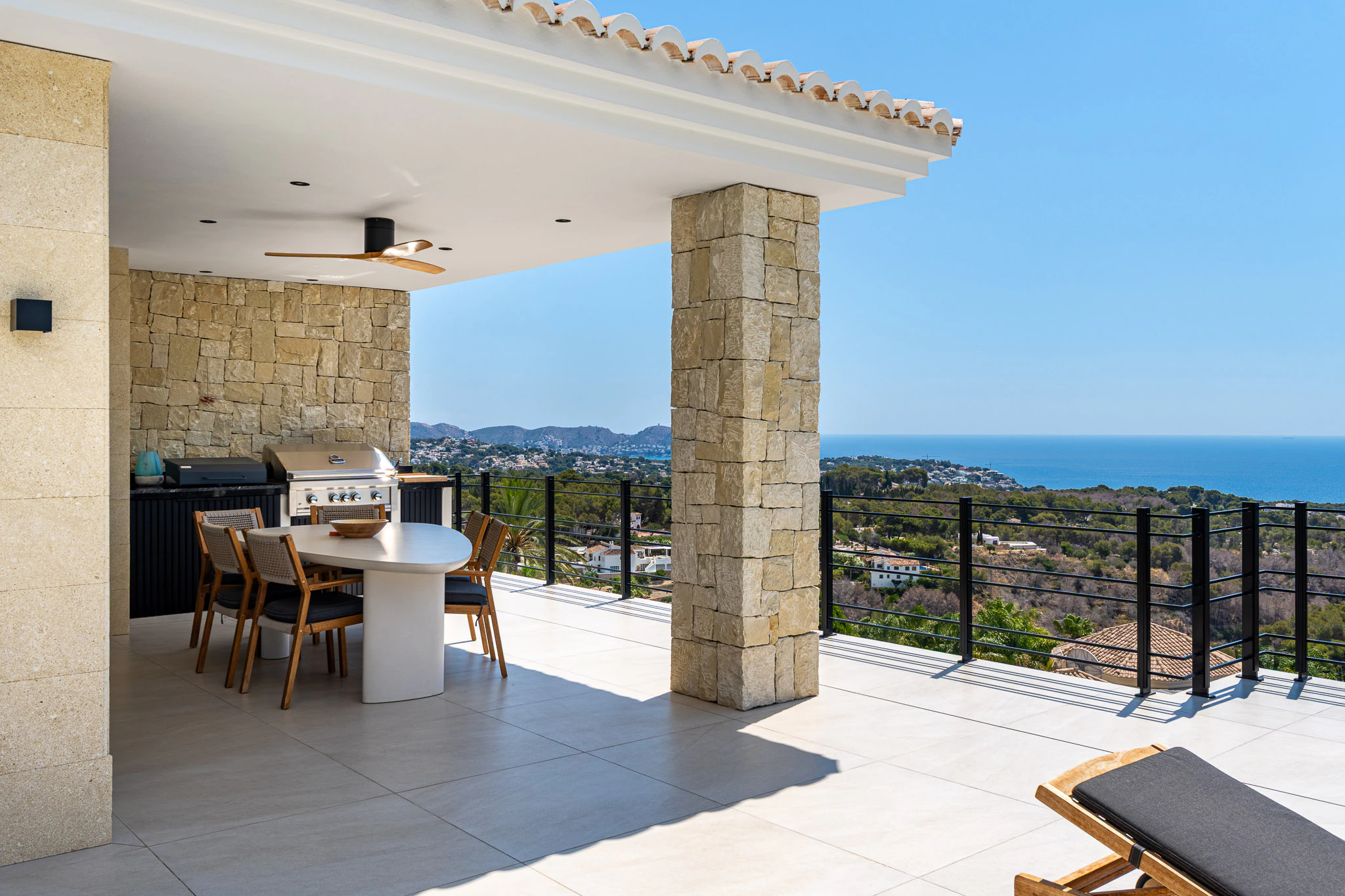 CRCB12849 - Villa moderna mediterránea de ensueño con vistas al mar en venta en Benissa