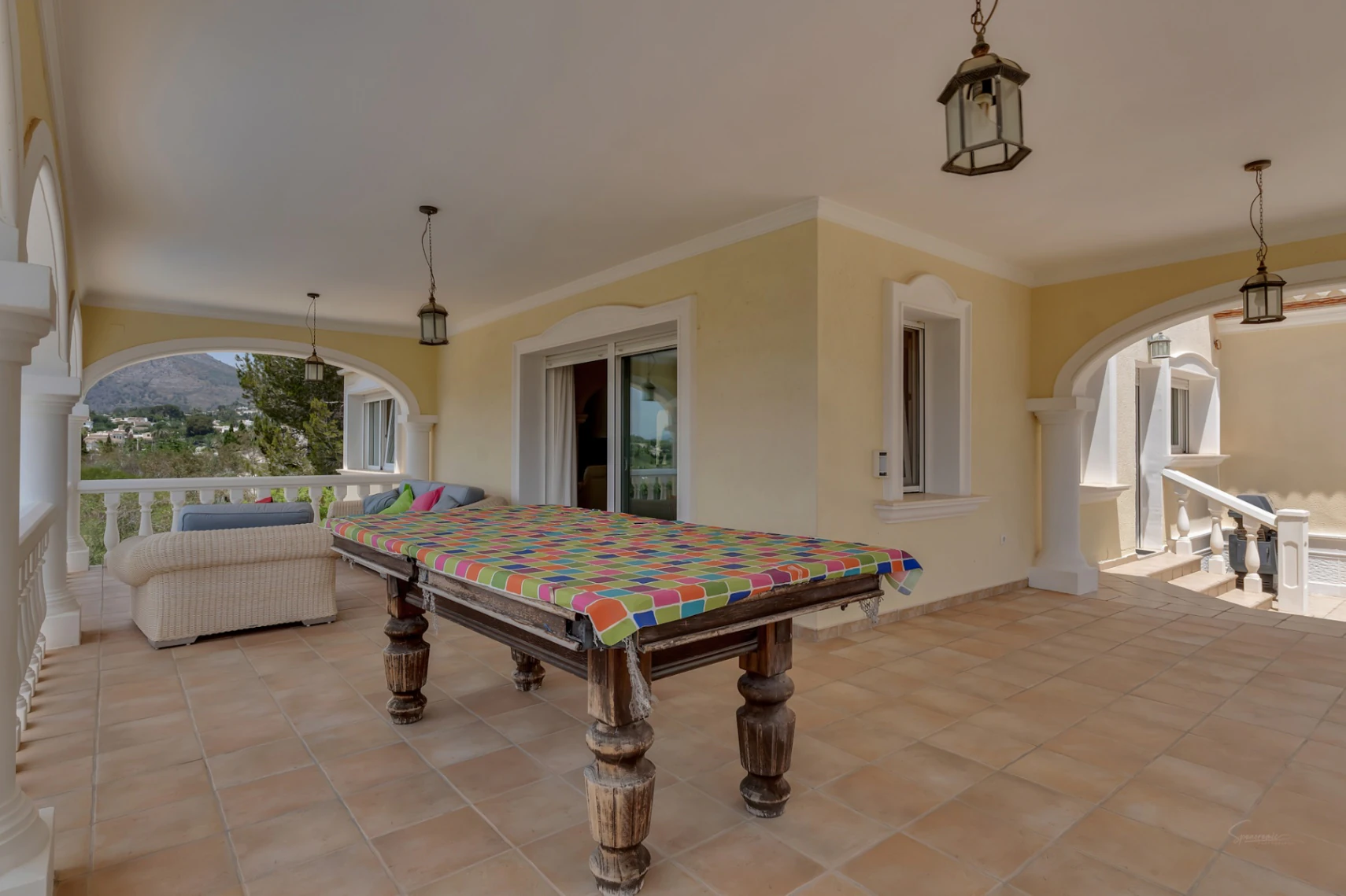 4388 - Villa avec vue dégagée dans un quartier calme à proximité du centre de la ville de Jávea