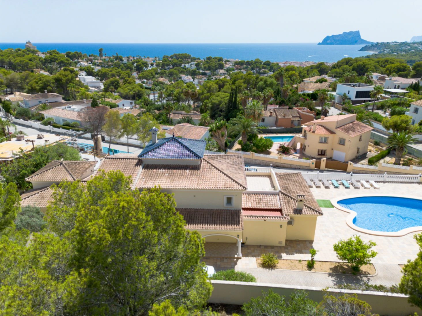 CRMI226006 - Gran villa elegante con vistas al mar en venta en Moraira