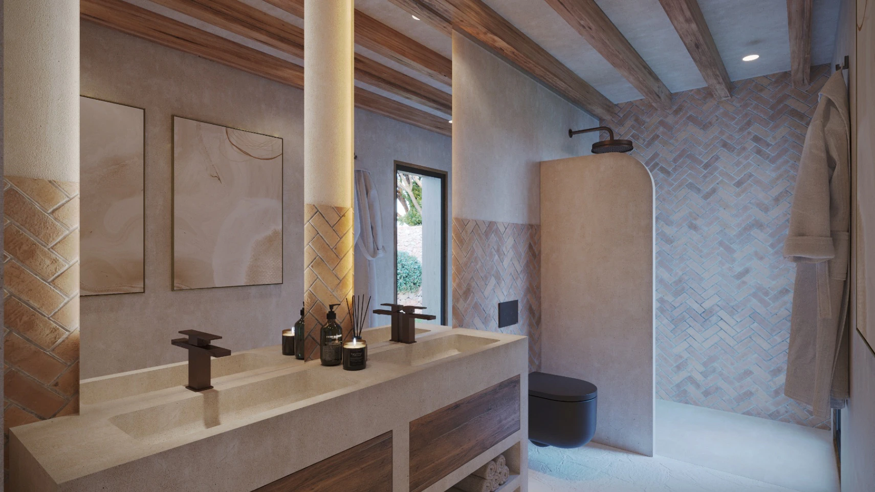 Villa Mediterránea al Estilo Ibiza con Vista al Montgó – Jávea