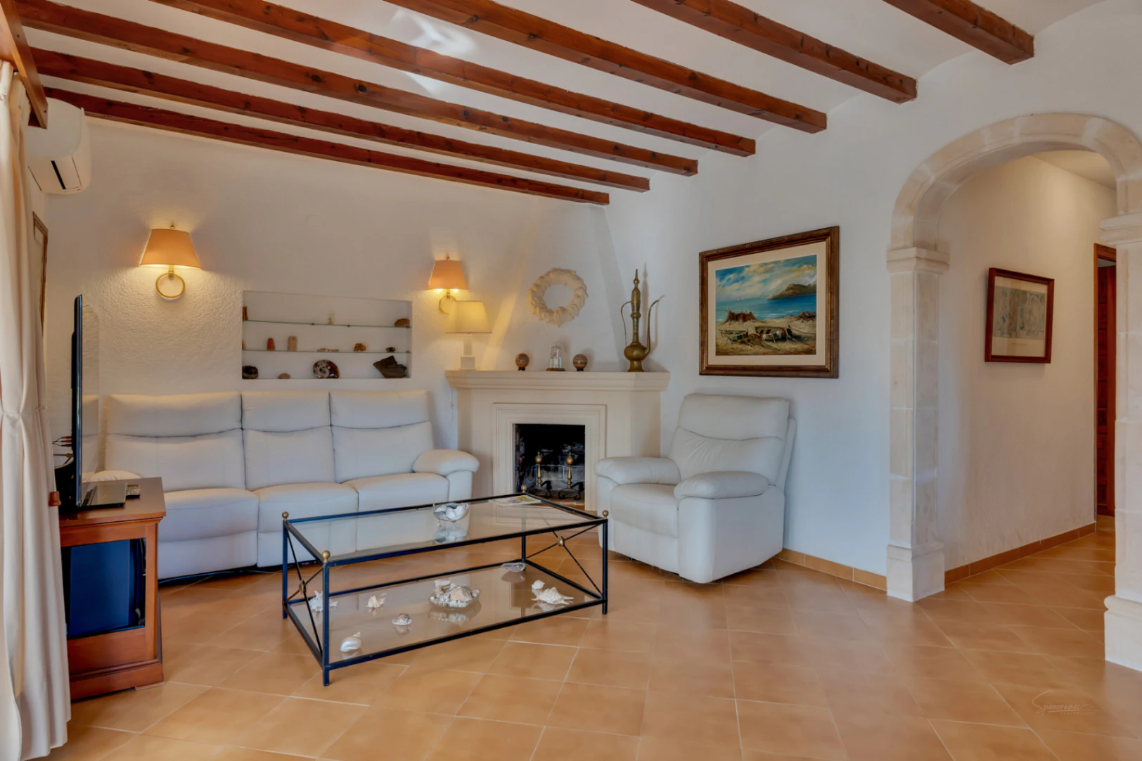4868 - Villa de estilo mediterráneo con impresionantes vistas en una zona tranquila junto al Tosalet, Javea