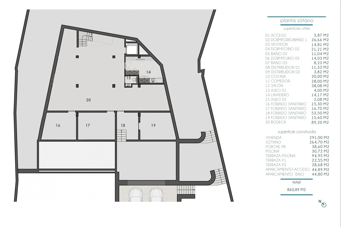 CR843330 - Proyecto para una villa moderna en Benissa Costa