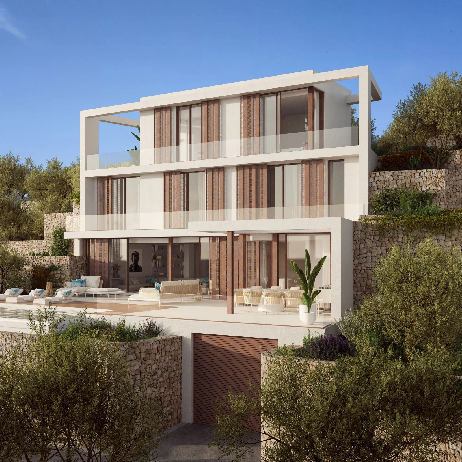 CR097584 - Proyecto para una lujosa villa de estilo ibicenco en Benissa Costa