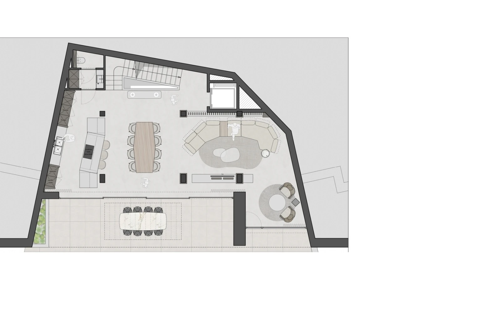 CR097584 - Proyecto para una lujosa villa de estilo ibicenco en Benissa Costa