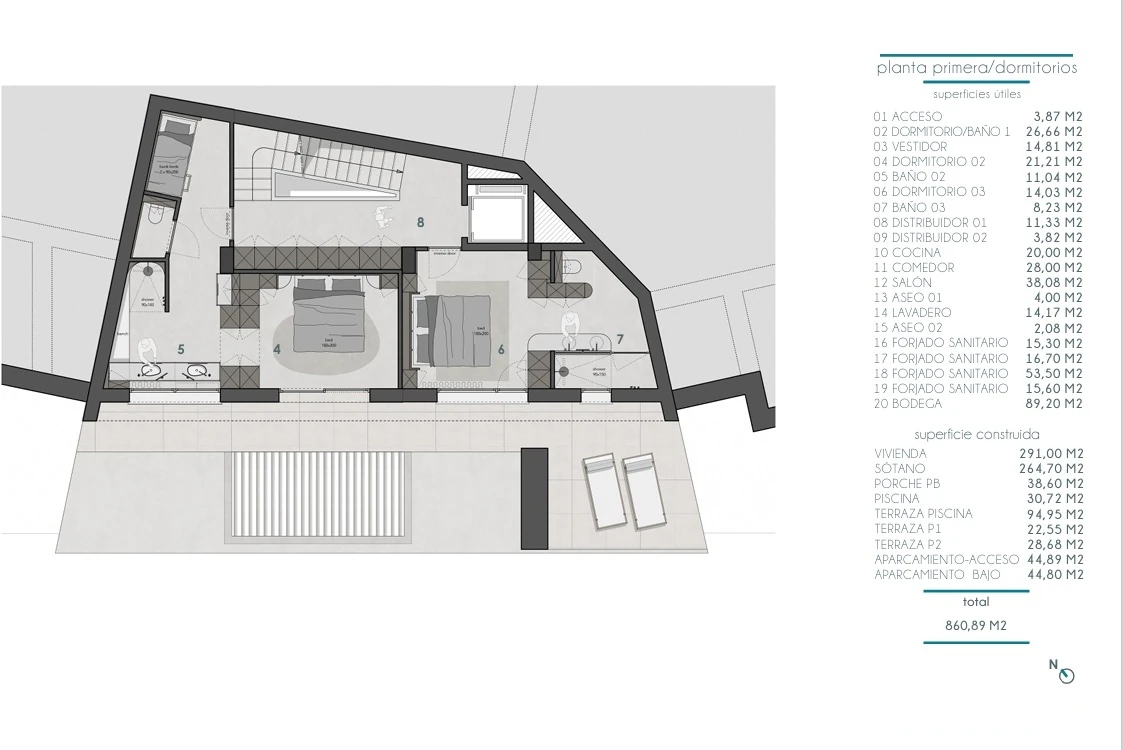 CR843330 - Proyecto para una villa moderna en Benissa Costa