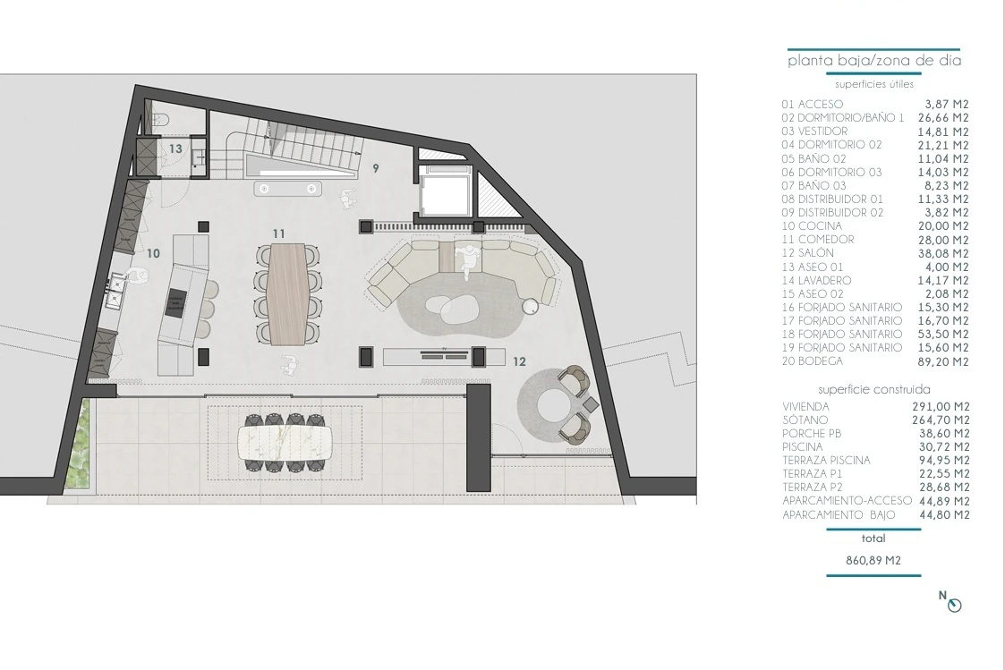 CR843330 - Proyecto para una villa moderna en Benissa Costa