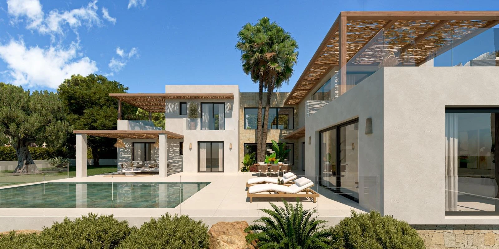 4857 - Modern new build villa located in a sought-after area of Jávea.