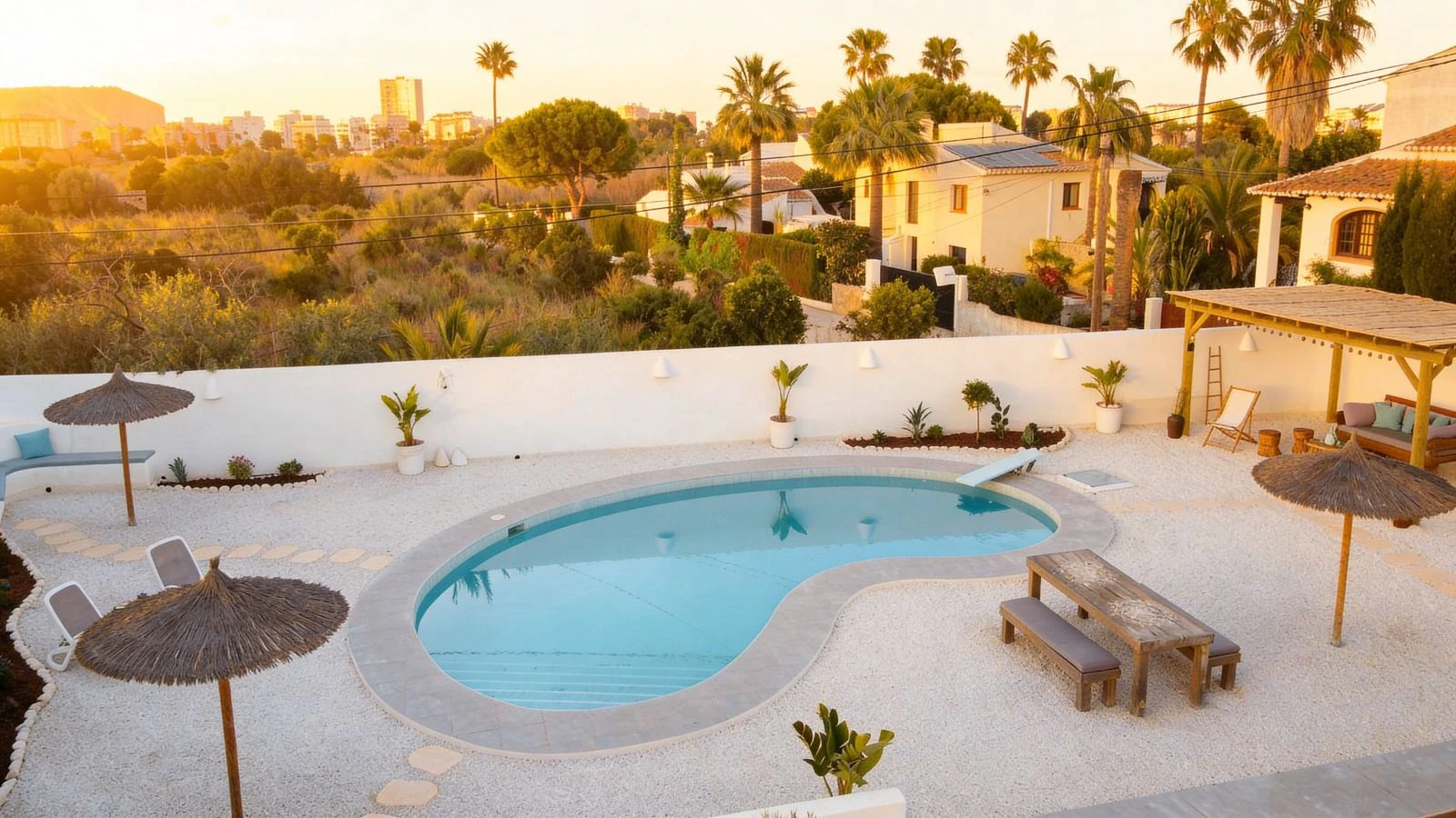 4878 - Exclusiva villa en el Arenal, de estilo ibicenco con alta rentabilidad demostrable