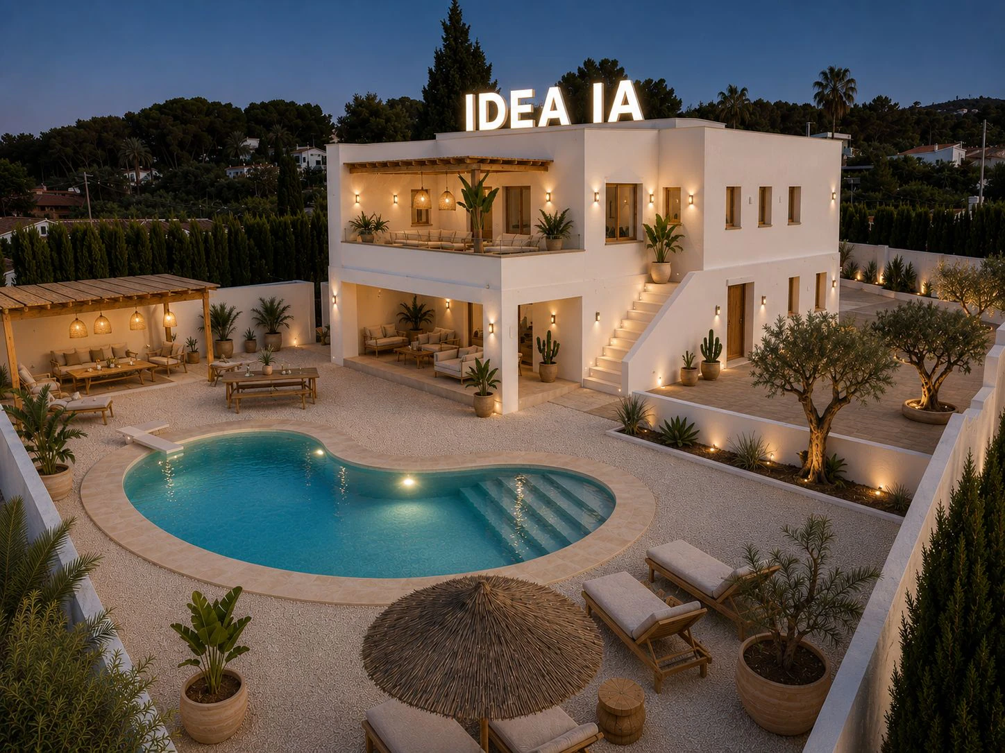 4878 - Exclusiva villa en el Arenal, de estilo ibicenco con alta rentabilidad demostrable