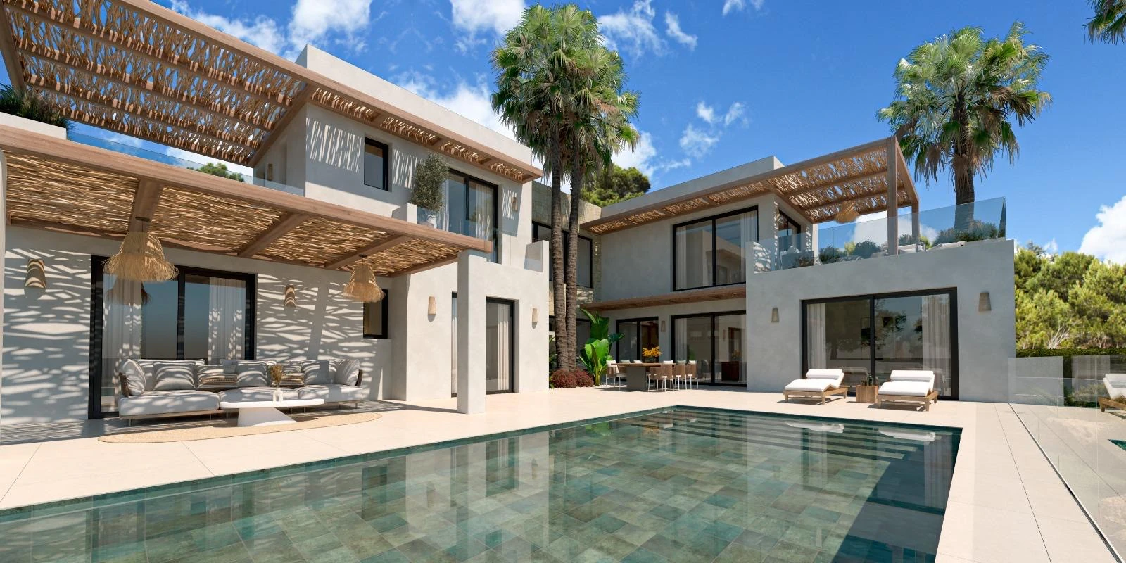 4857 - Modern new build villa located in a sought-after area of Jávea.