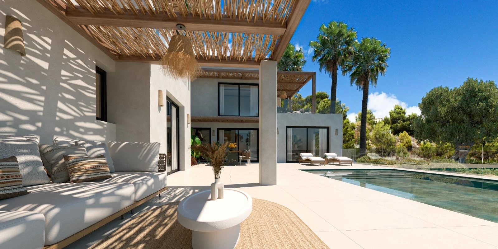 4857 - Modern new build villa located in a sought-after area of Jávea.