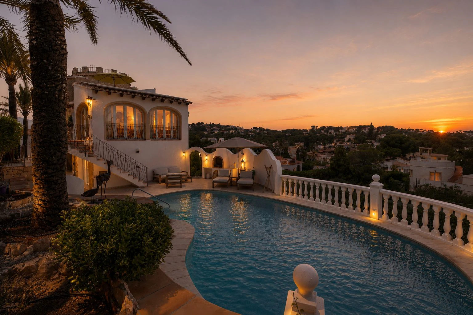 4883 - Excepcional propiedad en una exclusiva zona con vistas panoramicas al mar