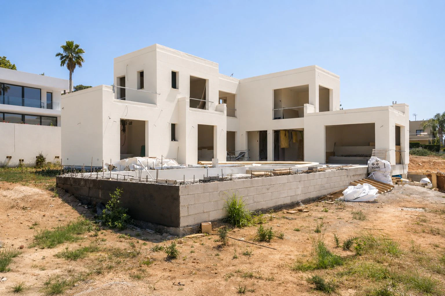 4857 - Exclusiva villa de nueva construcción con muebles incluidos con vistas panorámicas de Jávea y el Montgó.