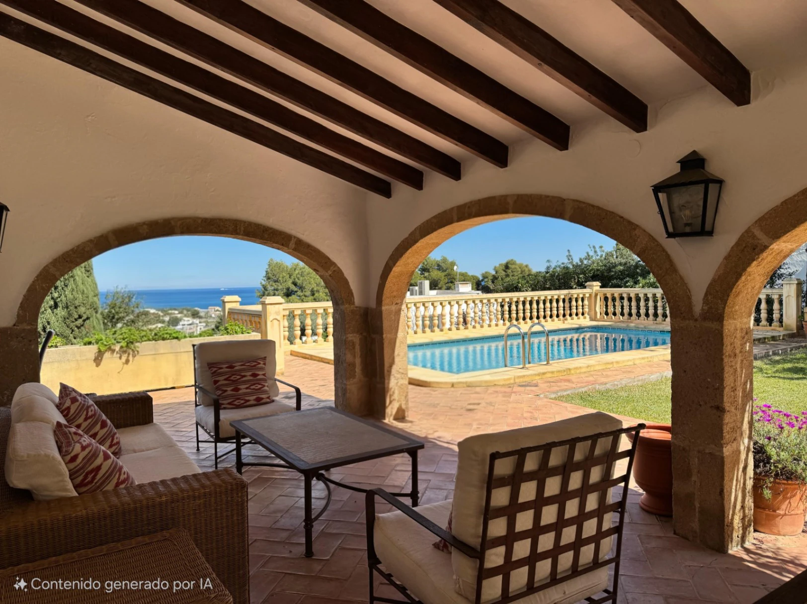 4735 - Villa à Tosalet avec de fantastiques vues dégagées sur la mer à Jávea