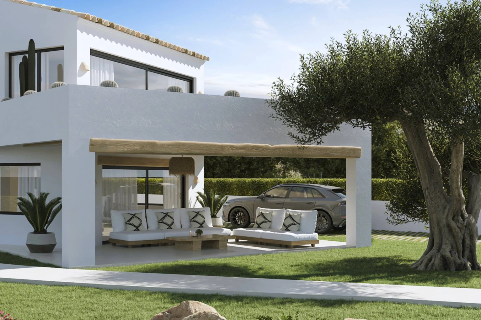 4657 - Villa de diseño en primera linea de mar, en Cala Blanca, Jávea