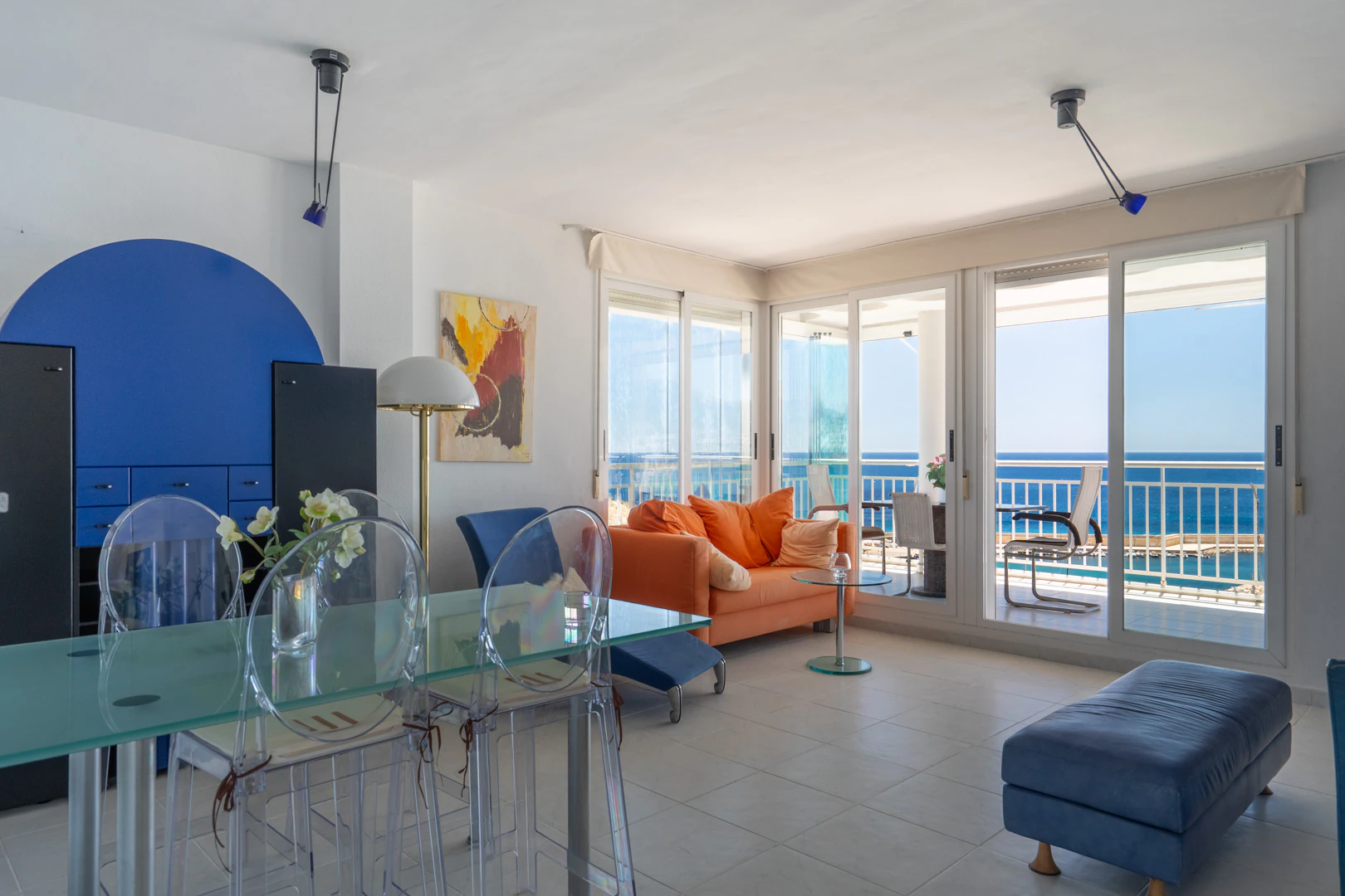 C4XY4657CAL - C4XY45657CAL Dos áticos contiguos en primera línea con vistas panorámicas al mar y posibilidad de unión en venta en Calpe.