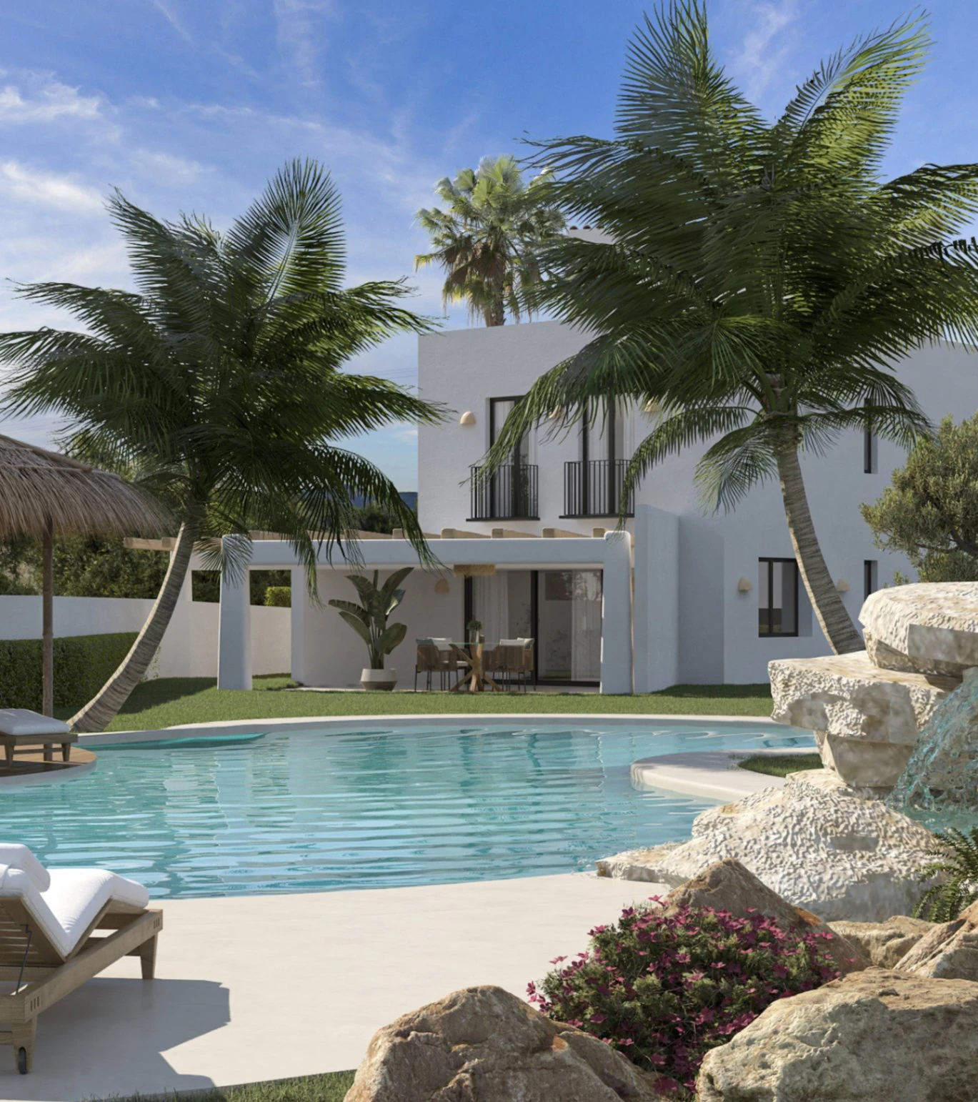 4657 - Villa de diseño en primera linea de mar, en Cala Blanca, Jávea