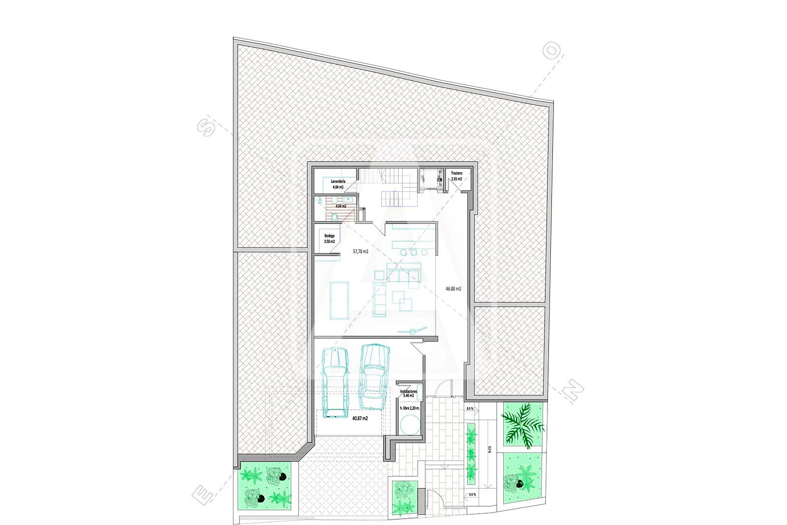 3230CAL - 3230CAL Villa de nueva construcción con vistas al mar en venta en Calpe
