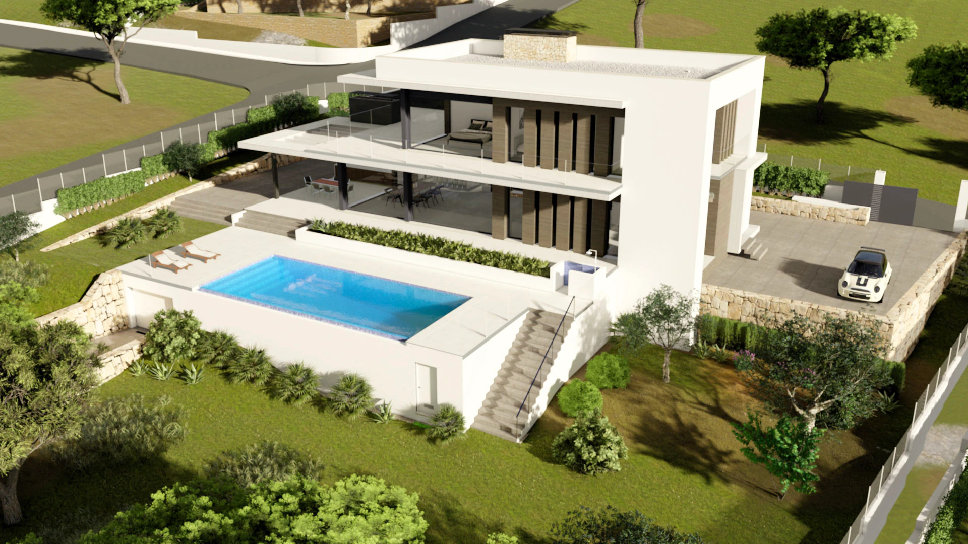 4480JAV - 4480JAV Fantástica villa de obra nueva en construcción en venta en Jávea