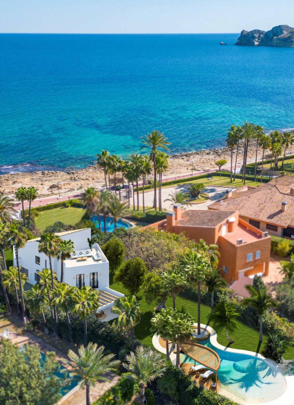 4657 - Villa de diseño en primera linea de mar, en Cala Blanca, Jávea