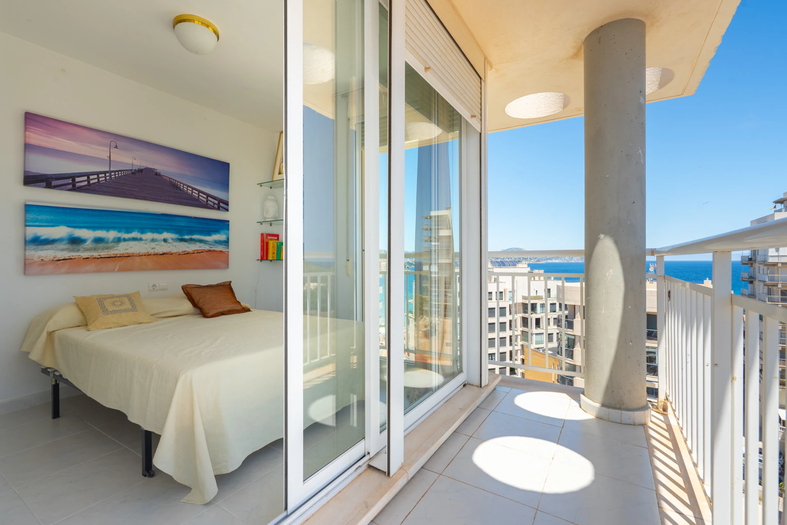 C4XY4657CAL - C4XY45657CAL Dos áticos contiguos en primera línea con vistas panorámicas al mar y posibilidad de unión en venta en Calpe.
