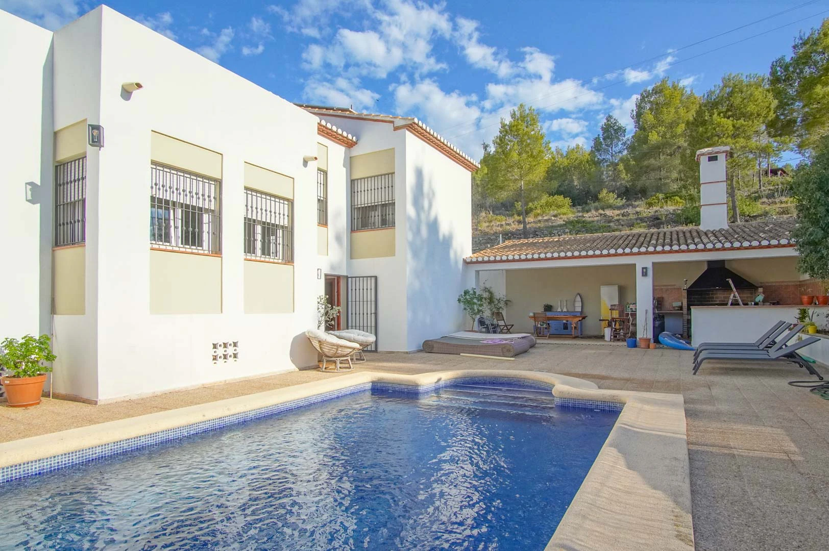 8176DEN - 8176DEN Villa con vistas parciales al mar en venta en Las Rotas, Denia.