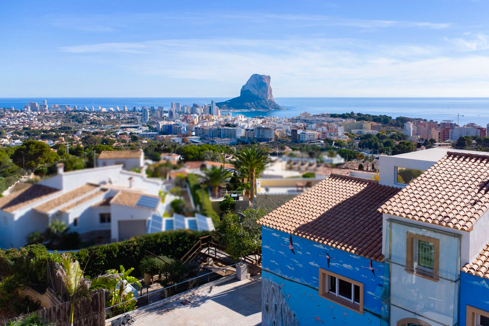 4597CAL - 4597CAL Amplia villa con vistas panorámicas al mar en venta en Calpe