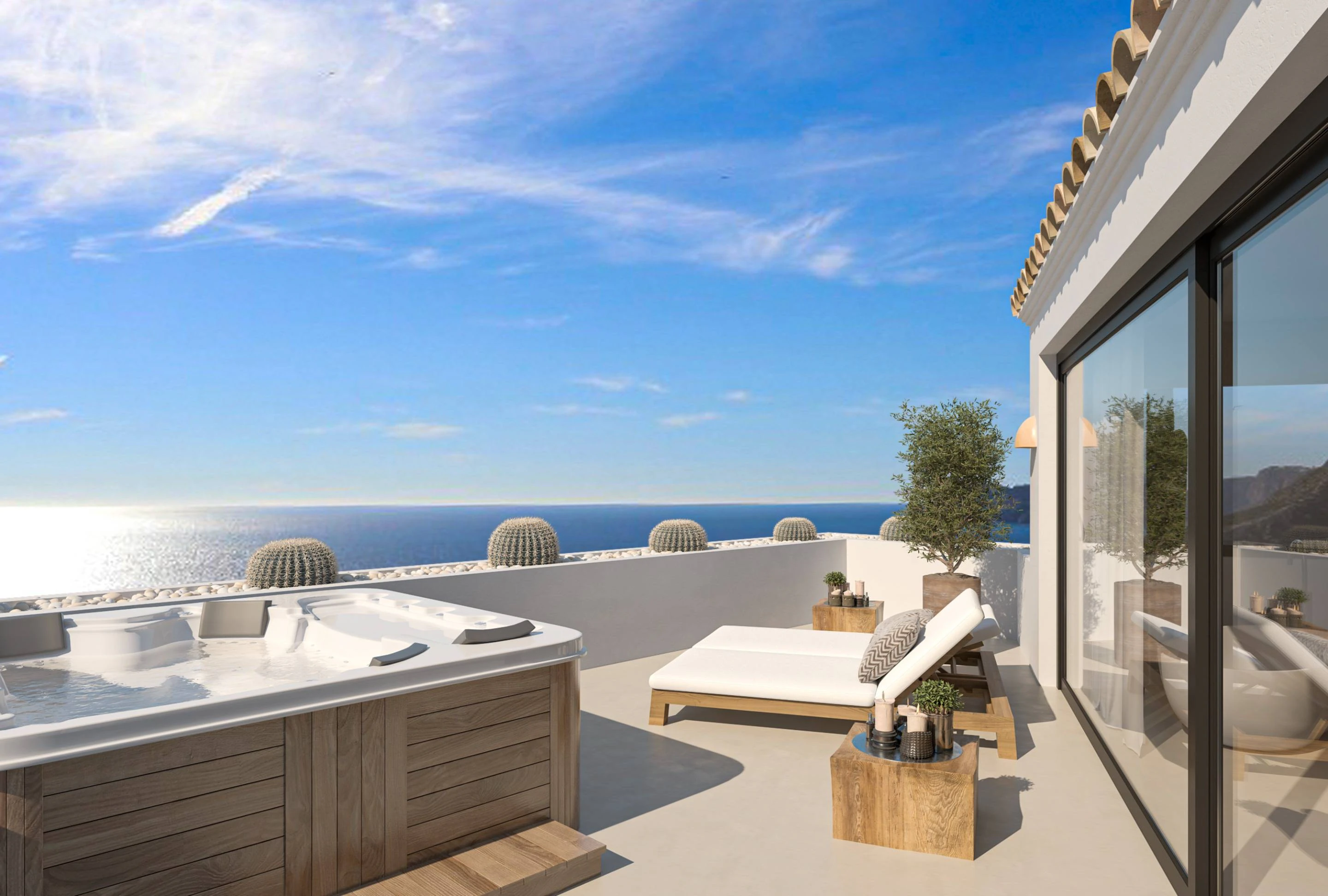 4657 - Villa de diseño en primera linea de mar, en Cala Blanca, Jávea