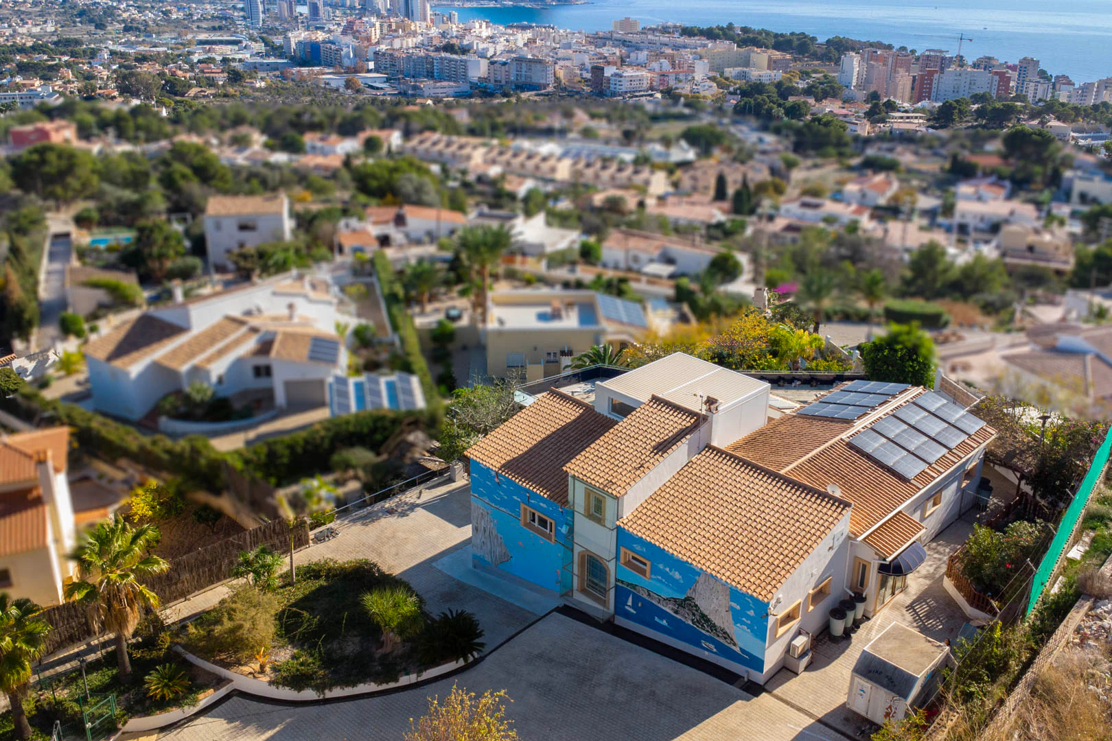 4597CAL - 4597CAL Amplia villa con vistas panorámicas al mar en venta en Calpe