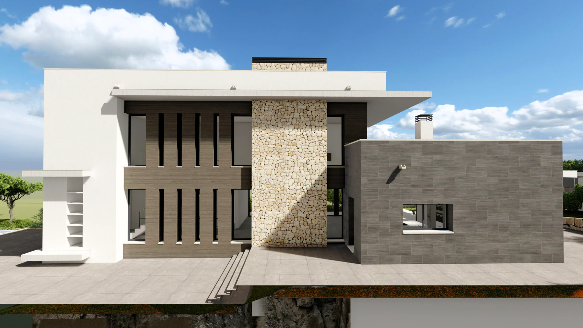4480JAV - 4480JAV Fantástica villa de obra nueva en construcción en venta en Jávea