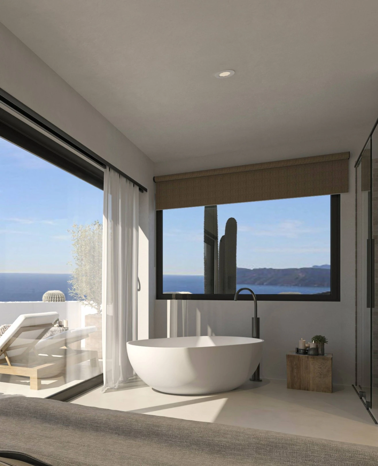 4657 - Villa de diseño en primera linea de mar, en Cala Blanca, Jávea
