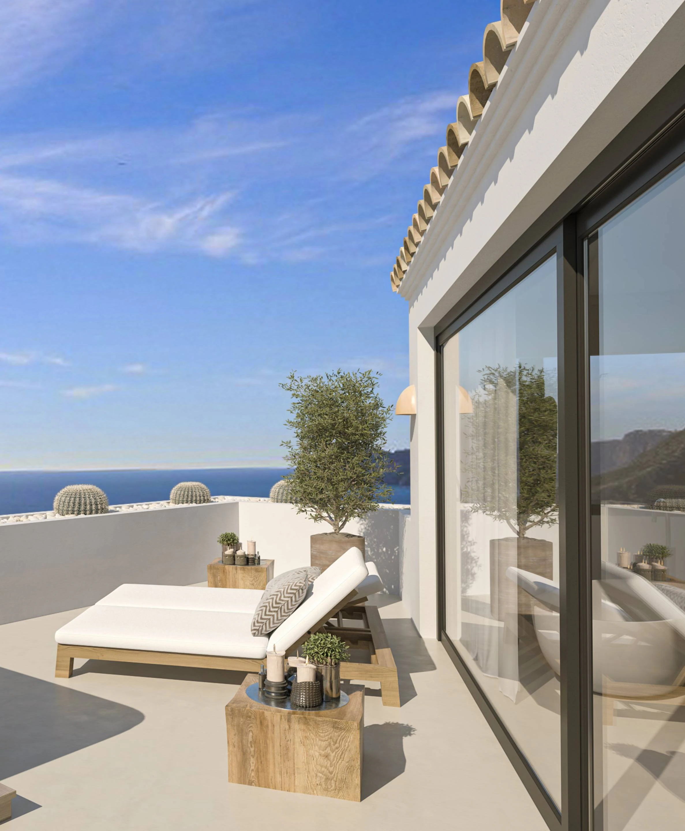 4657 - Villa de diseño en primera linea de mar, en Cala Blanca, Jávea