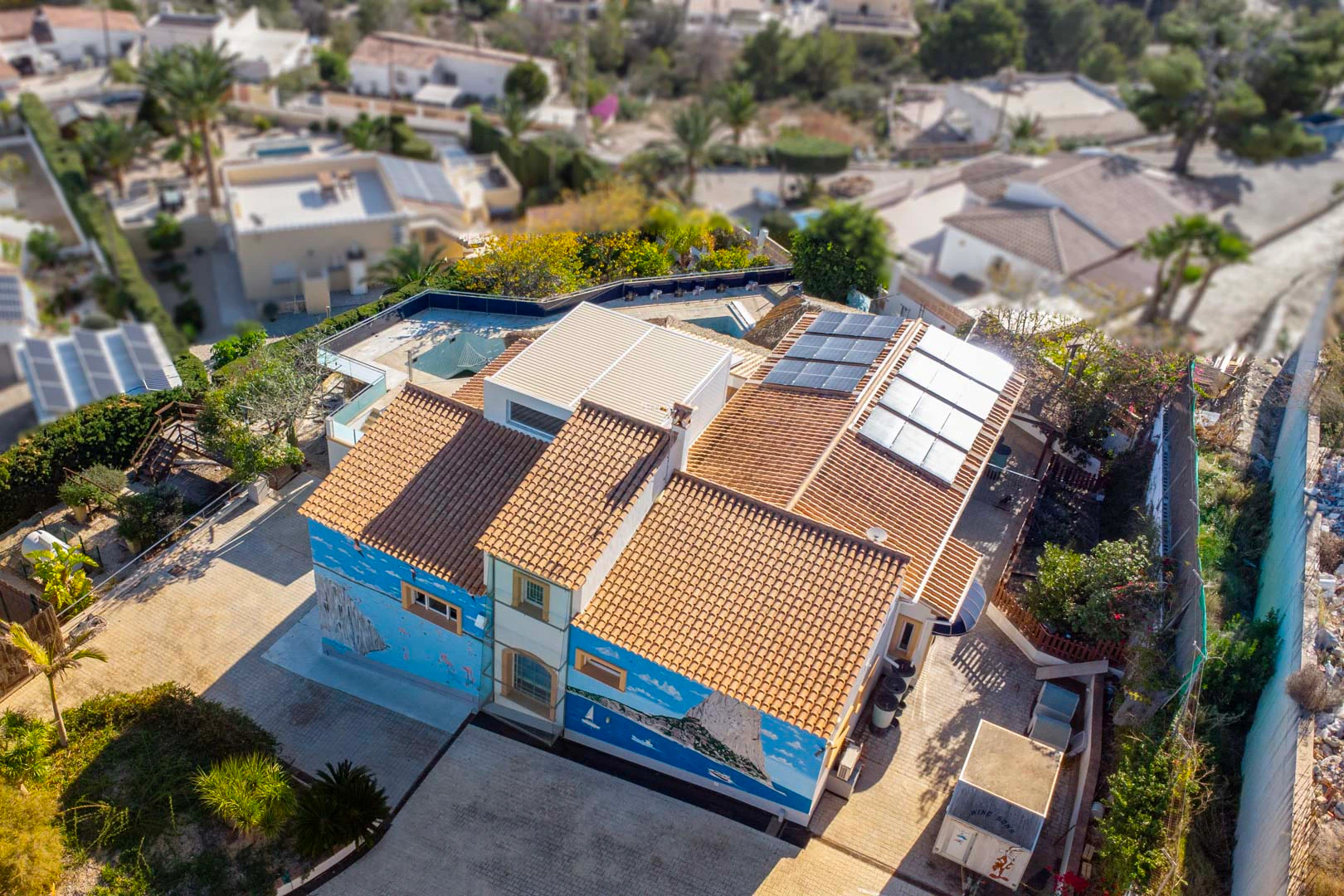 4597CAL - 4597CAL Amplia villa con vistas panorámicas al mar en venta en Calpe