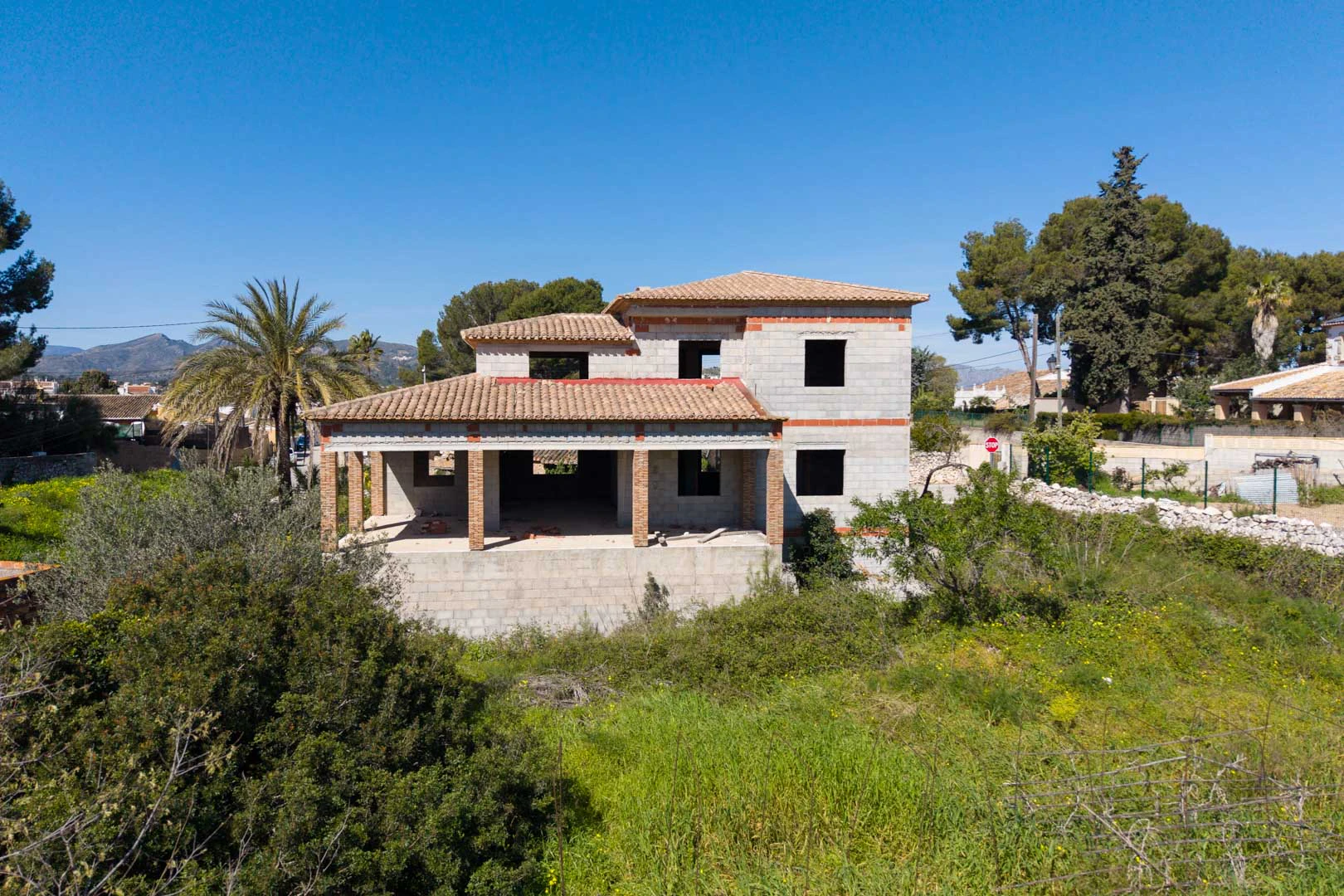 9009GAT - 9009GAT Traditionele woning in mediterrane stijl, nog af te werken, te koop in Gata de Gorgos.