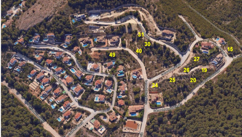 3497JAV - Parcelas en venta en Javea